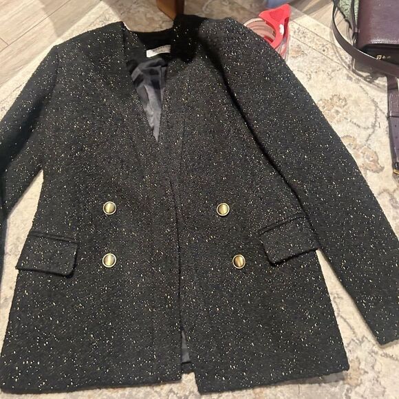 ARITZIA Babaton Kilburn Tweed Blazer Size 0 - Picture 3 of 8